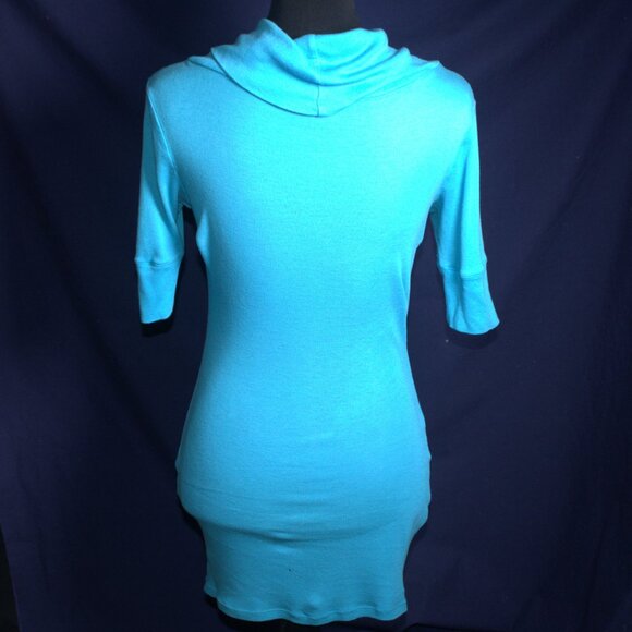 "Sexy Basic Cowl Neck Tee" by Express, Size XS - Picture 2 of 5